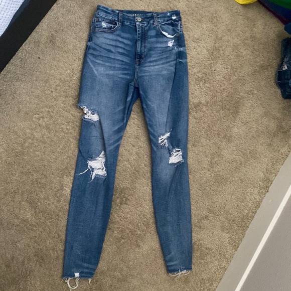 Denim - Curvy super high rise jegging